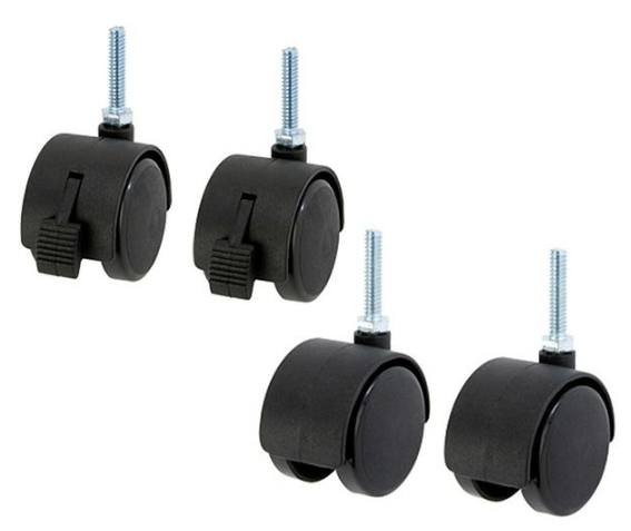 径19mm用ナイロンキャスター4個セット IHT40CSN2PxCSL2P